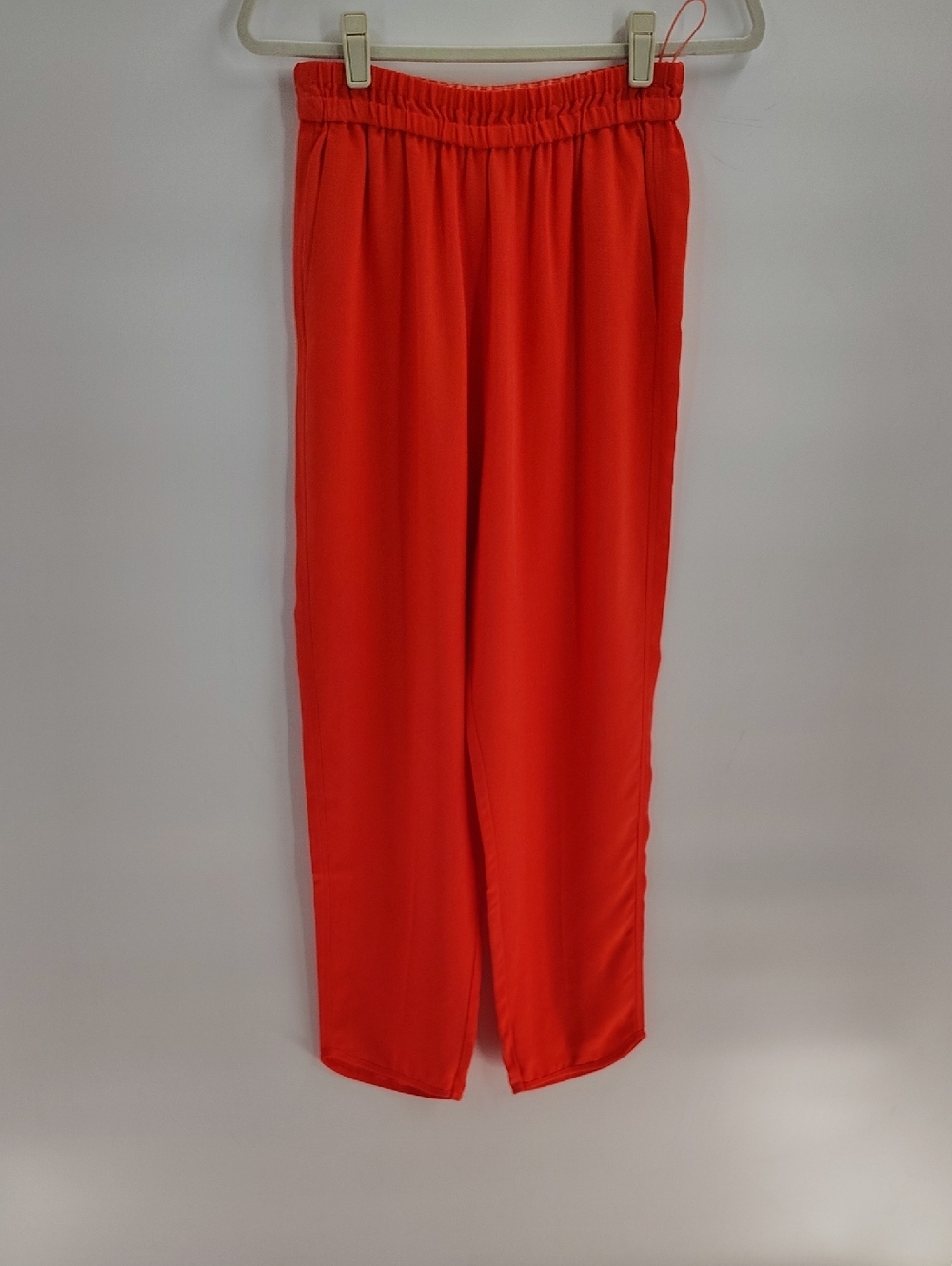Forte Forte Italy Trouser Orange Size 4 Elastic Waist